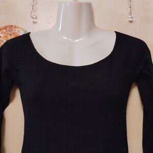 Mangopop (M) Round Neck Long Sleeve Bodysuit